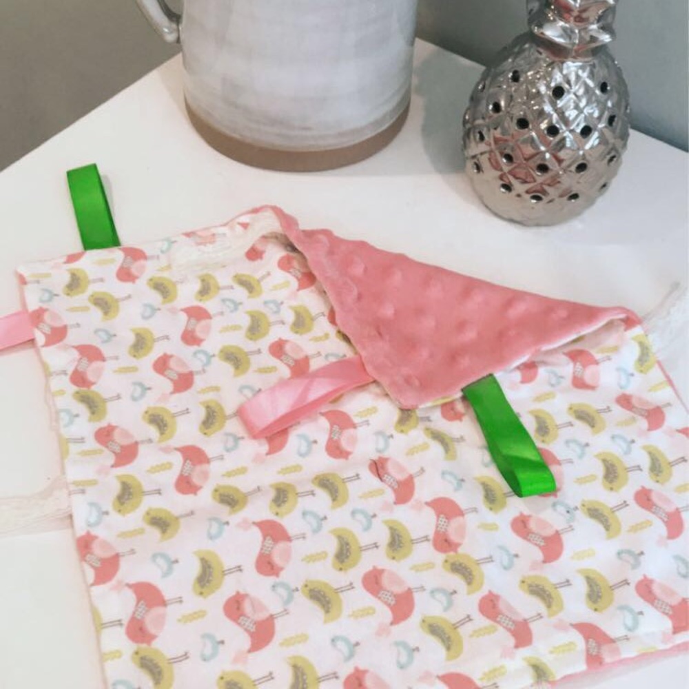 tweet for joy tag blanket